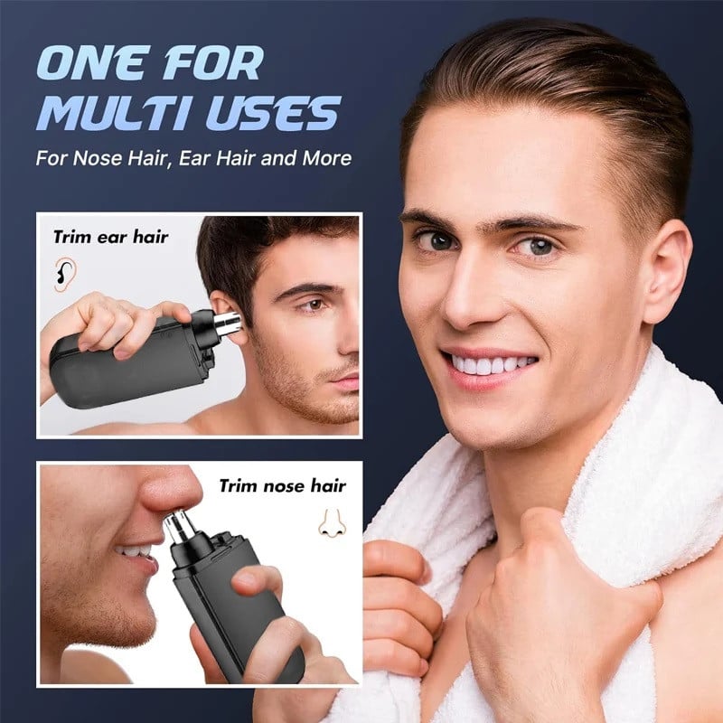 NoiseSlim® Recortador de vello nasal portátil (Sin dolor y de Precisión)