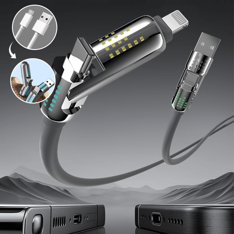 Cable USB 4 en 1 de 240 W #Más vendido en 2024