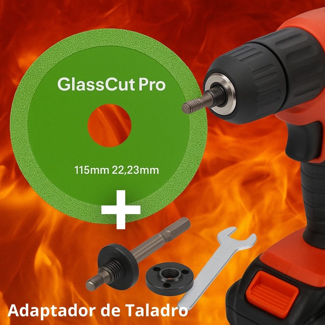 COMBO 2x1 Disco Profesional de Corte + Adaptador de taladro
