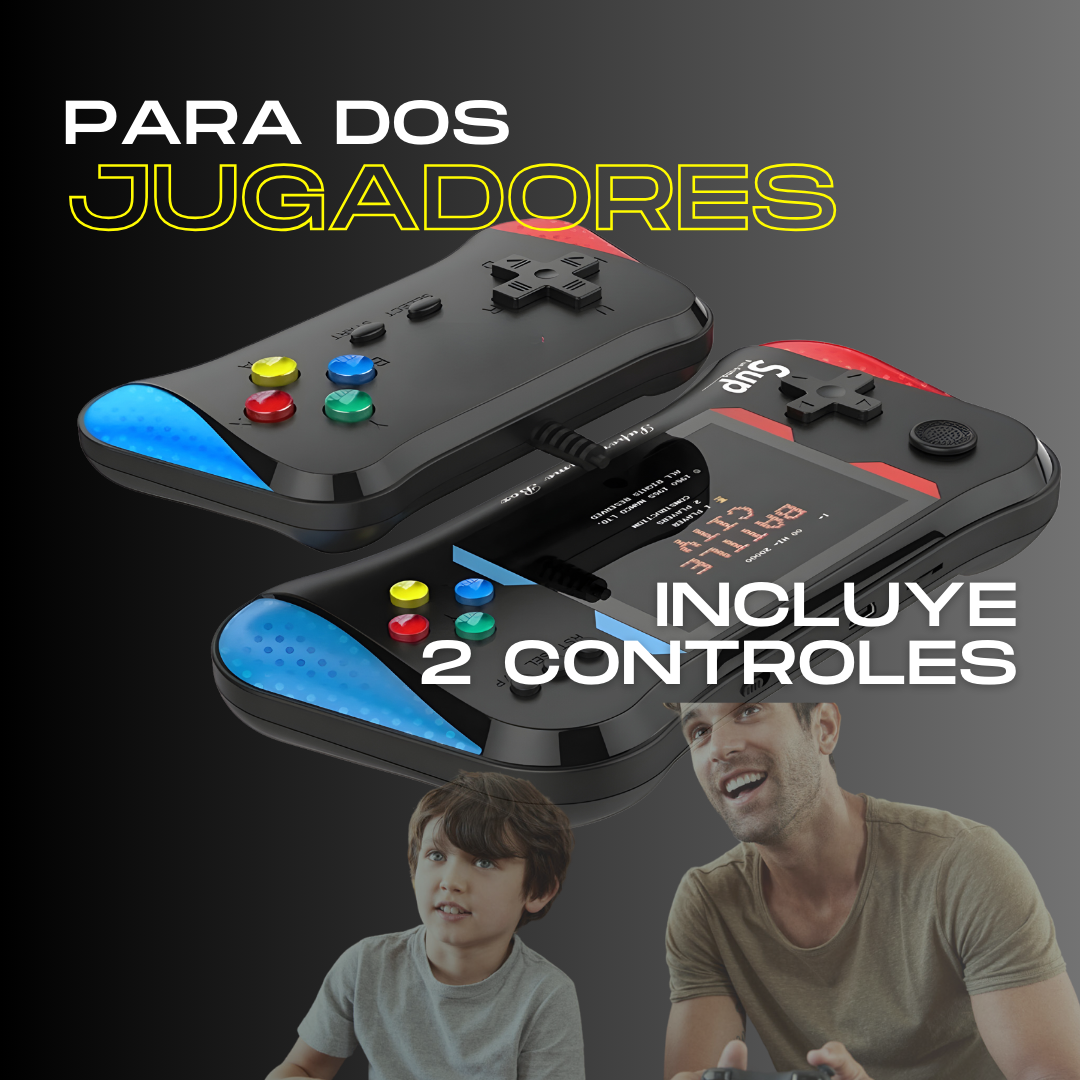 Consola portable RETRO X7M SUP para dos jugadores + Envío gratis