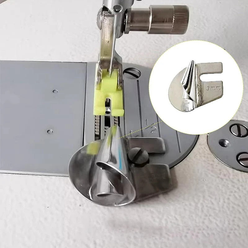 Kit de 8 Prensatelas para Dobladillo Enrollado para Máquina de Coser