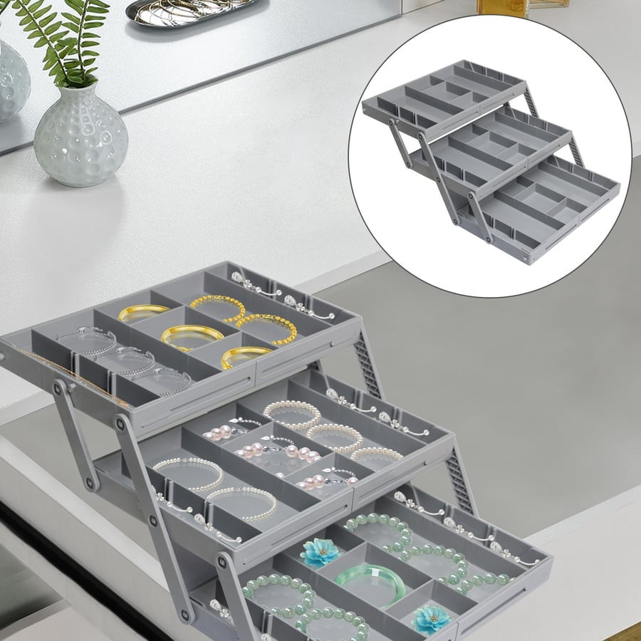 FlexiDrawer™ Organizador de Cajones Inteligente de Varios Niveles