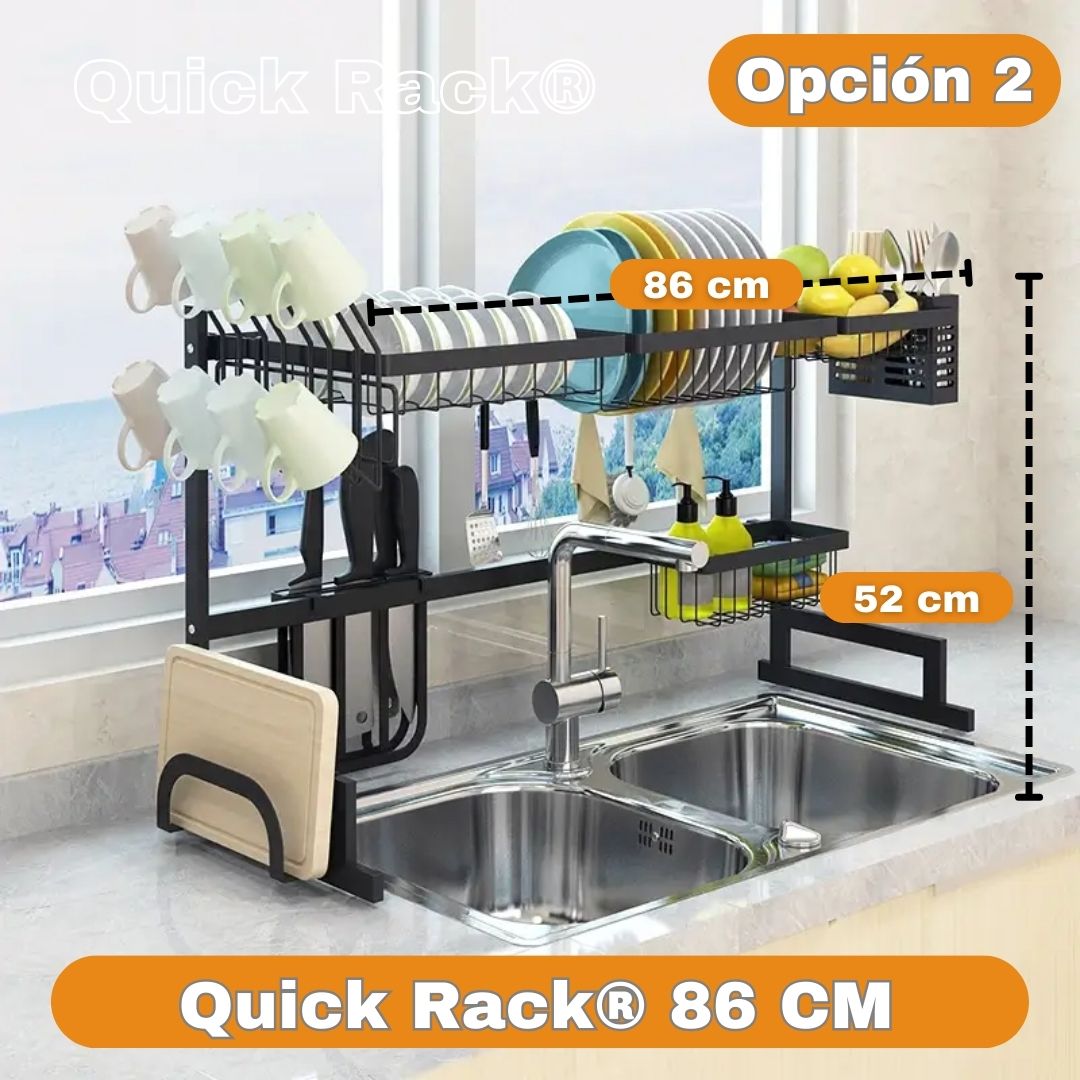 Quick Rack® | ANTIOXIDO | ACERO INOXIDABLE | CERTIFICADO