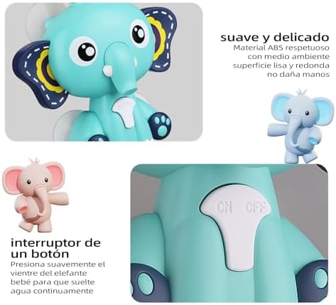 AquaEle® Ducha estimulante para baño bebés niño y niña original