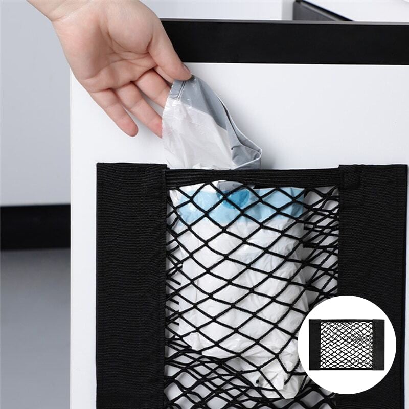 PACK 3 Bolsas de Malla para Almacenamiento de Bolsas de Plástico