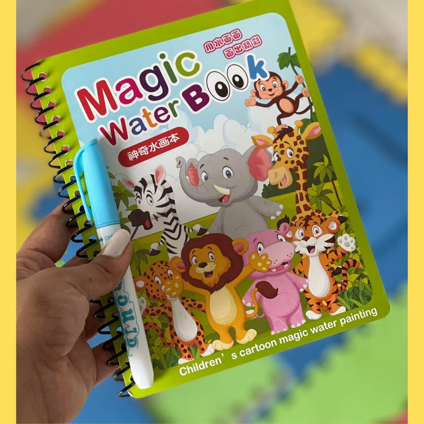MagicWater® Pack 4 Libros educativos de agua