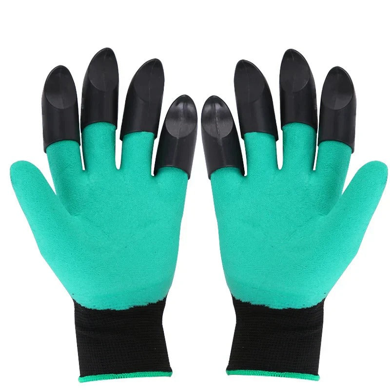 Guantes de Jardinería Green Thumb™ Guantes Universales con Garras para Cavar, Plantar y Deshierbar