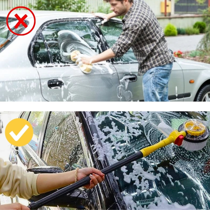 TURBO SHINE® CEPILLO DE LAVADO AUTOMATICO PORTABLE | AHORRO DE AGUA