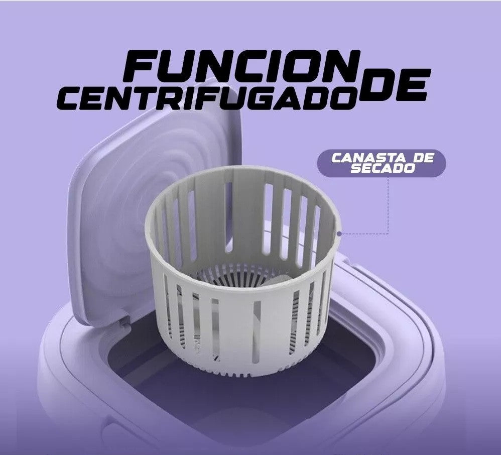Lavadora/Secadora portátil eléctrica I Nueva versión