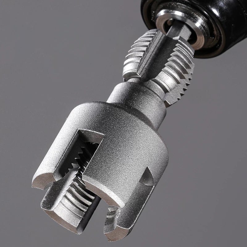 DualThread™ - Herramienta 2 en 1 para Roscado Interno y Externo