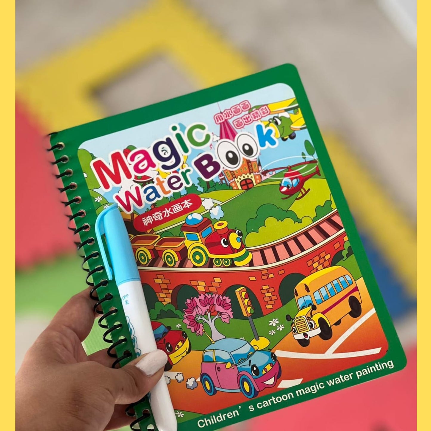 MagicWater® Pack 4 Libros educativos de agua