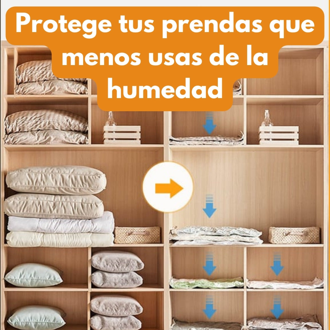 PACK 3 Bolsas de compresión al vacío eléctricas duraderas