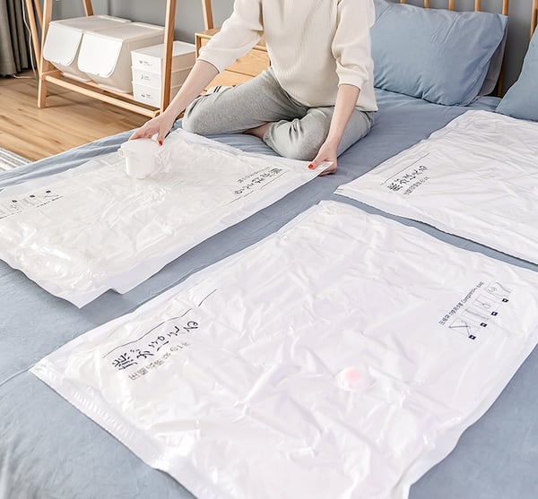 PACK 3 Bolsas de compresión al vacío eléctricas duraderas