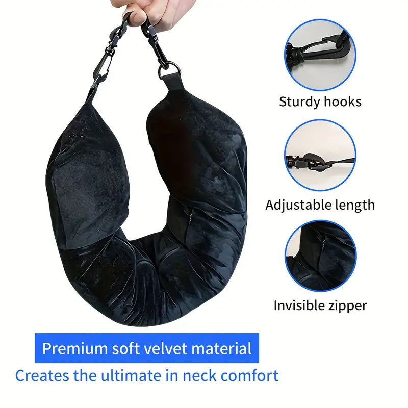 Maleta Almohada de cuello suave ajustable con cremallera invisible