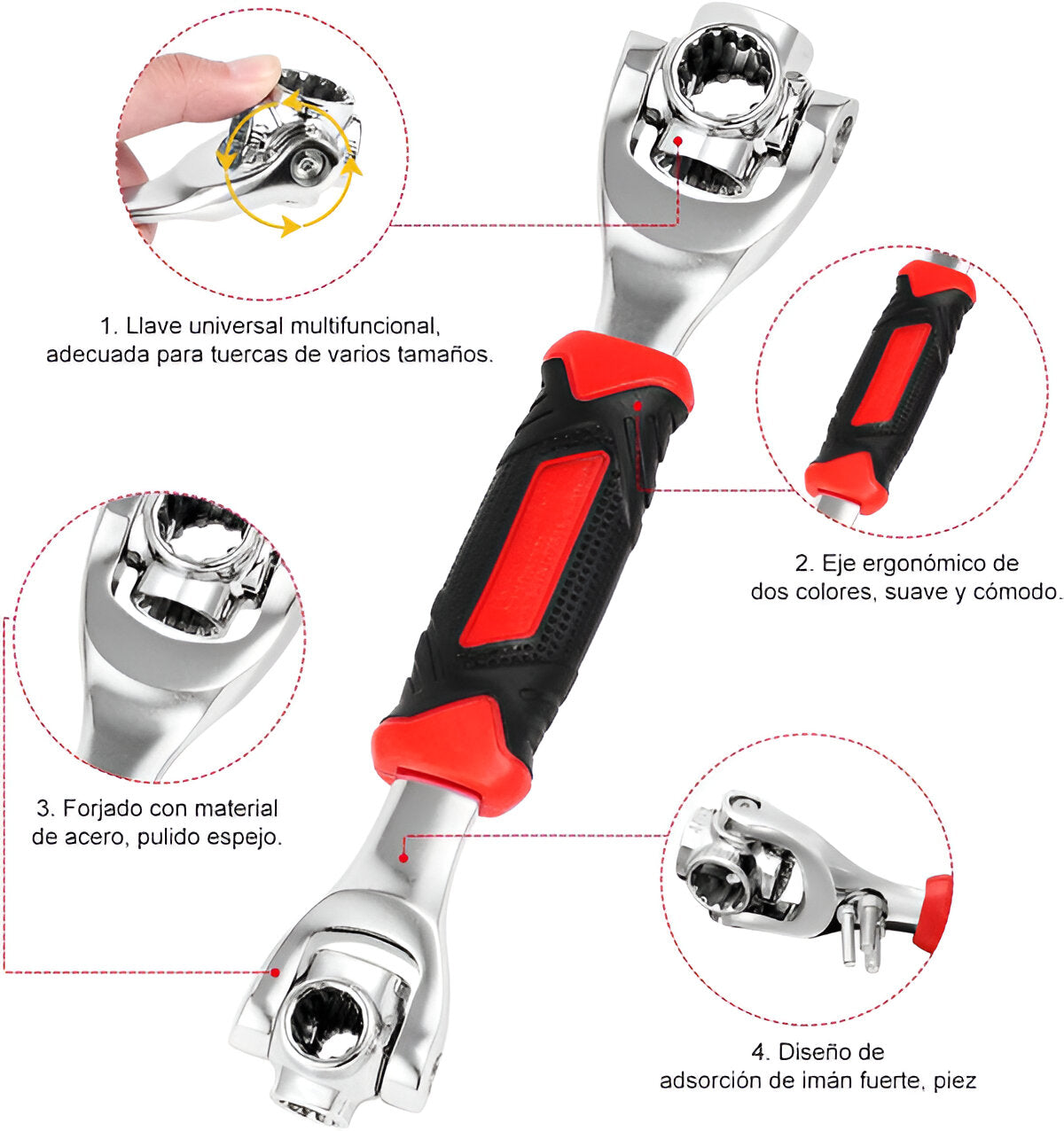 OctoDrive® 52 llaves en 1 | ANTIOXIDO