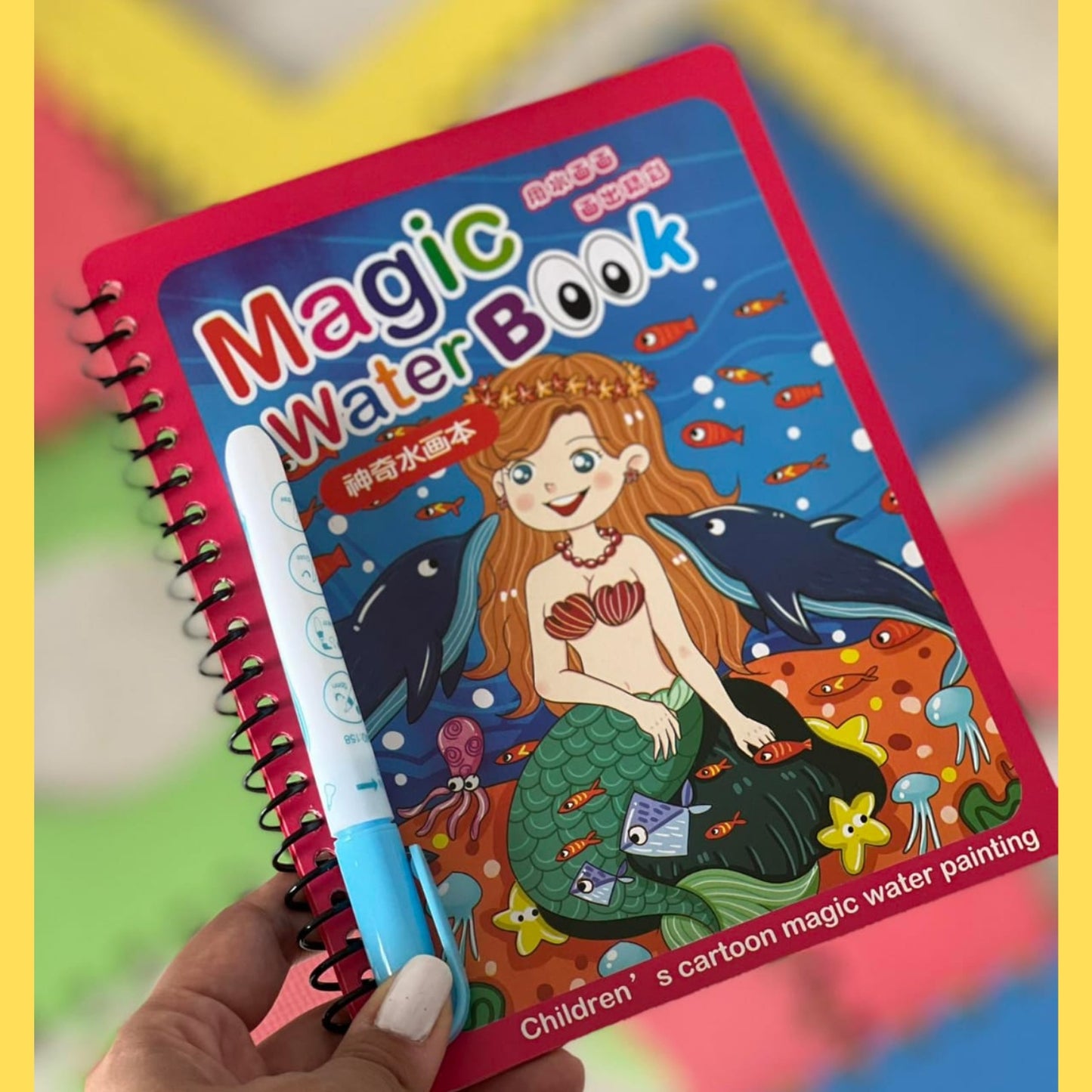 MagicWater® Pack 4 Libros educativos de agua