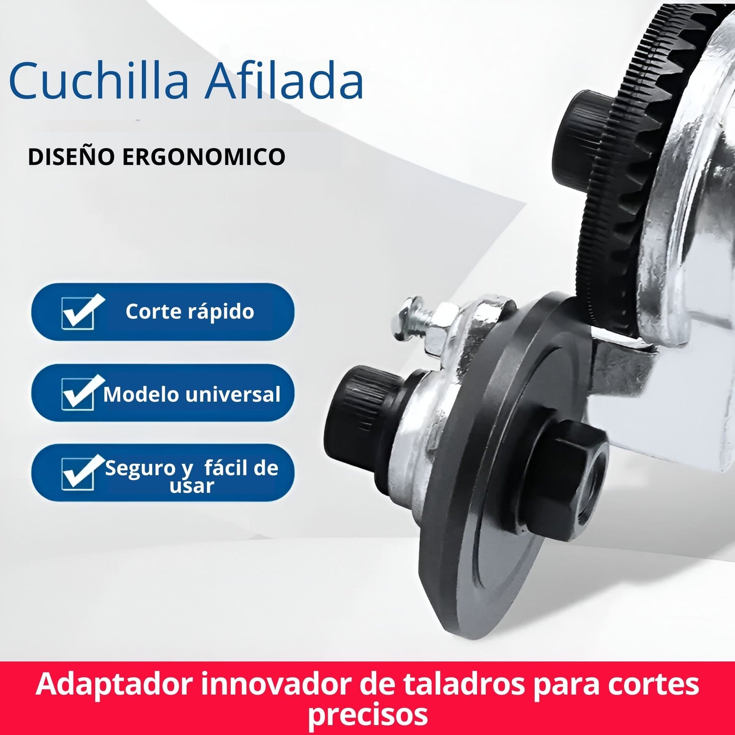 CutPro® Cortador profesional de lámina hasta 1.5mm