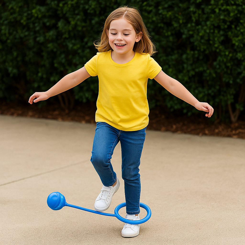 Skipball™ Juguete Perfecto para Activar a los Niños Mientras se Divierten.
