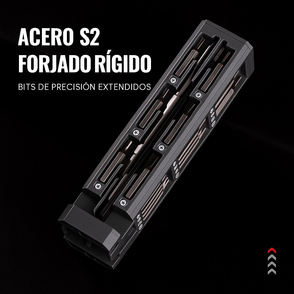 FixMaster™ 44 en 1 Juego de Destornilladores de Precisión, de Reparación Magnético, Multifunción Electrico