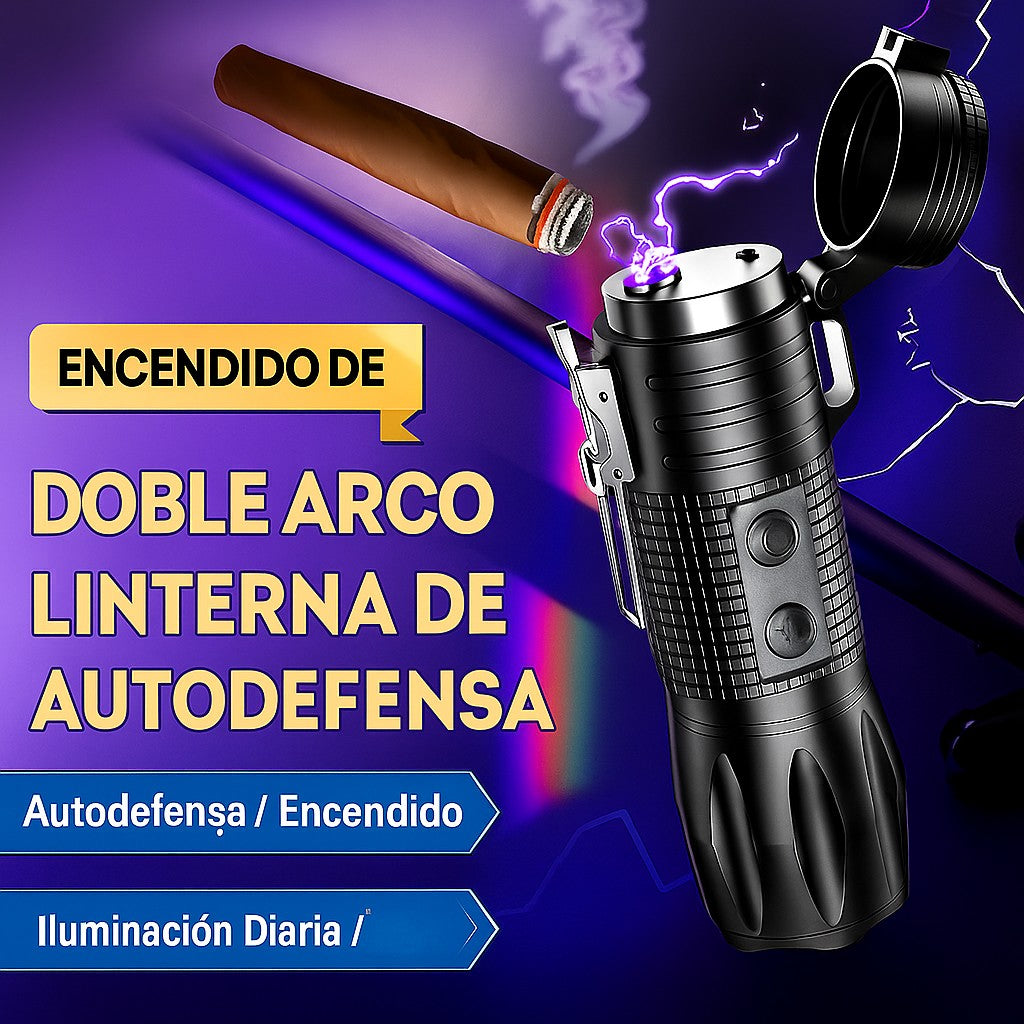 Taser Linterna PowerTorch™ – Seguridad, Luz Y Funcionalidad 4 En 1 Para Cualquier Situación
