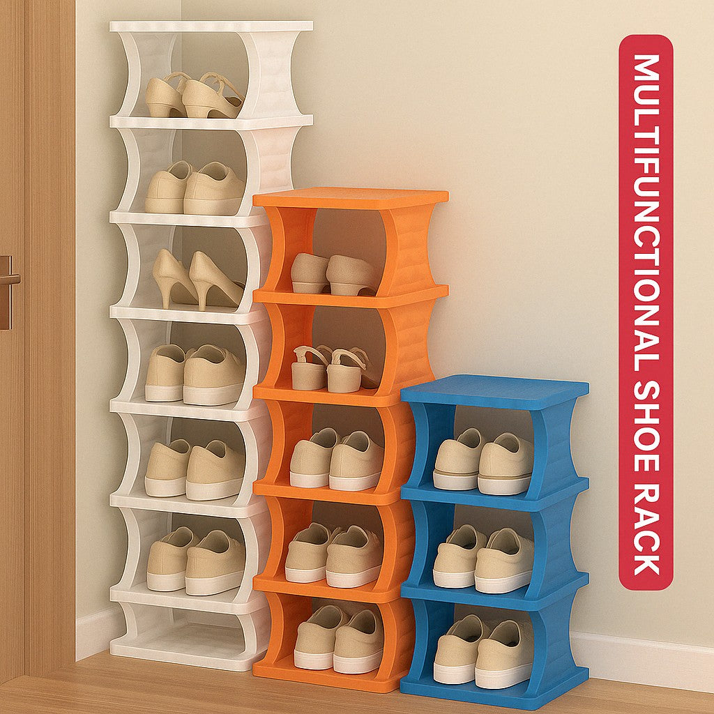 ZapatoRack™ Modular Organiza Hasta 15 Pares de Zapatos sin Ocupar Espacio Extra