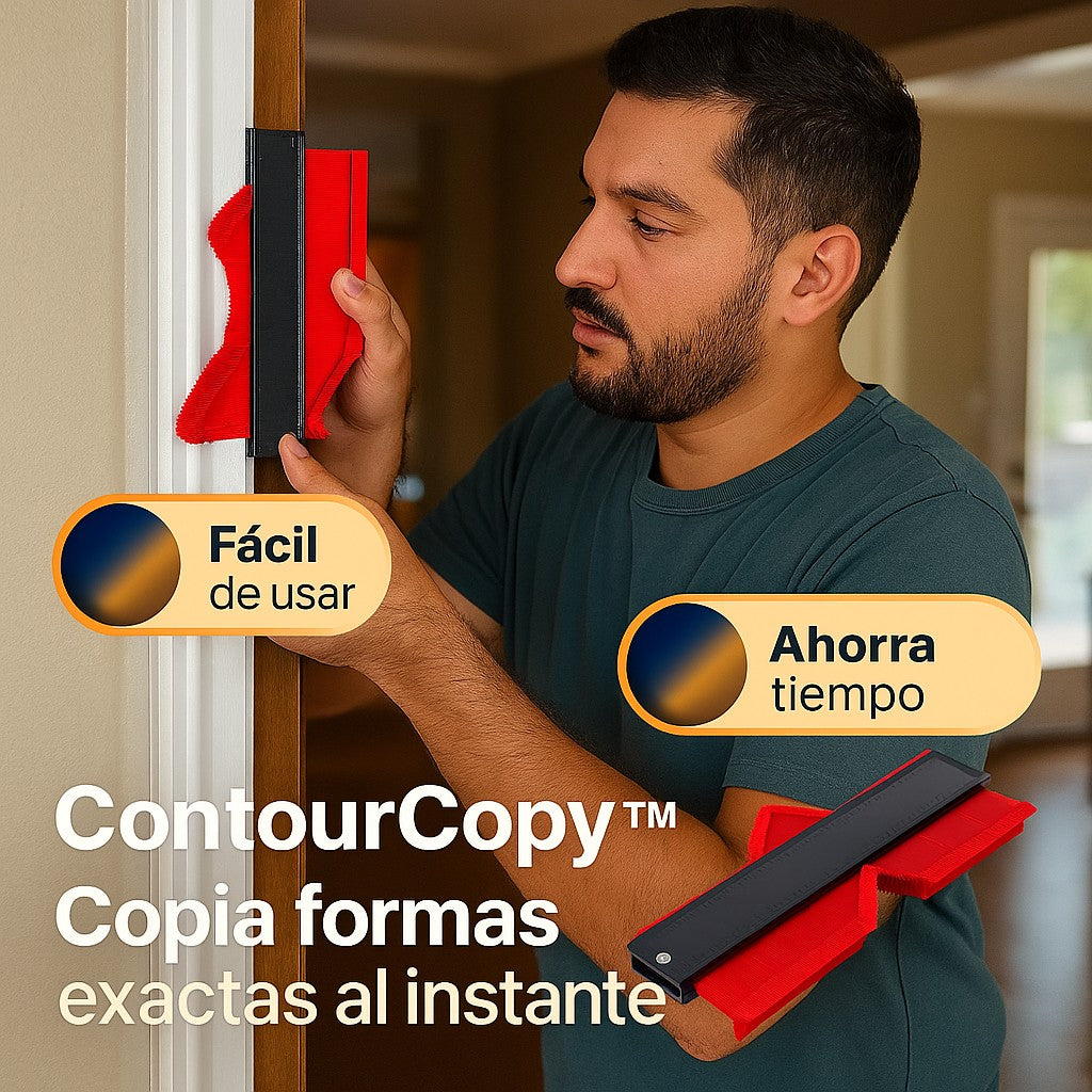 ContourCopy™ – Copia curvas, esquinas y formas complejas al instante.