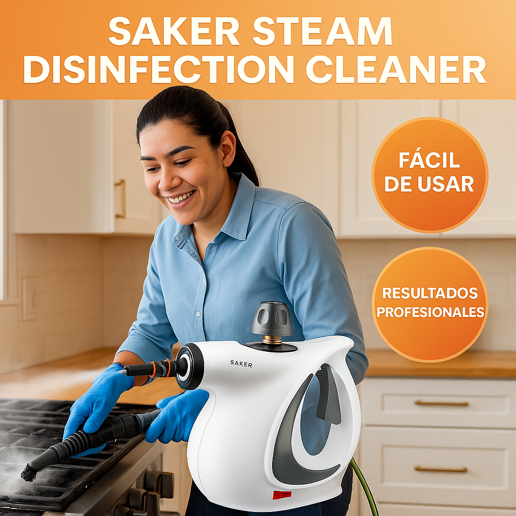 Sakerplus Steam Disinfection Cleaner™ – Limpieza a Vapor Portátil