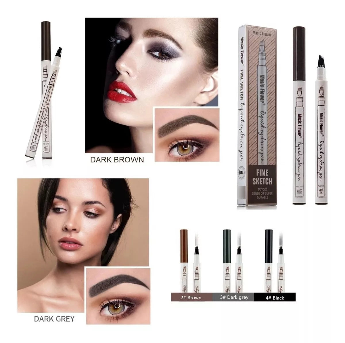 Lápiz de cejas con efecto Microblading 4D OFERTA 2x1