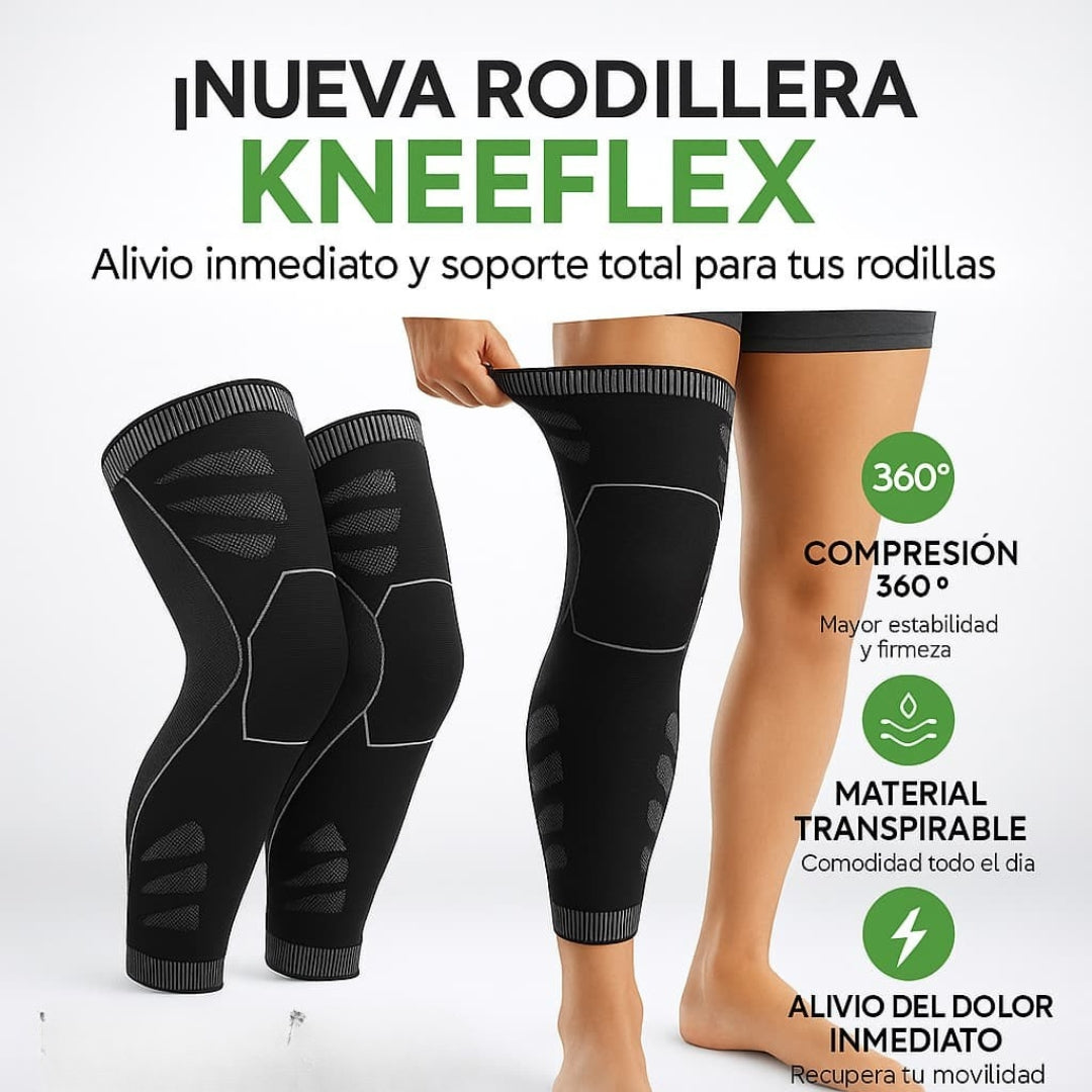 KneeFlex™ Manga de Soporte y Compresión Muscular
