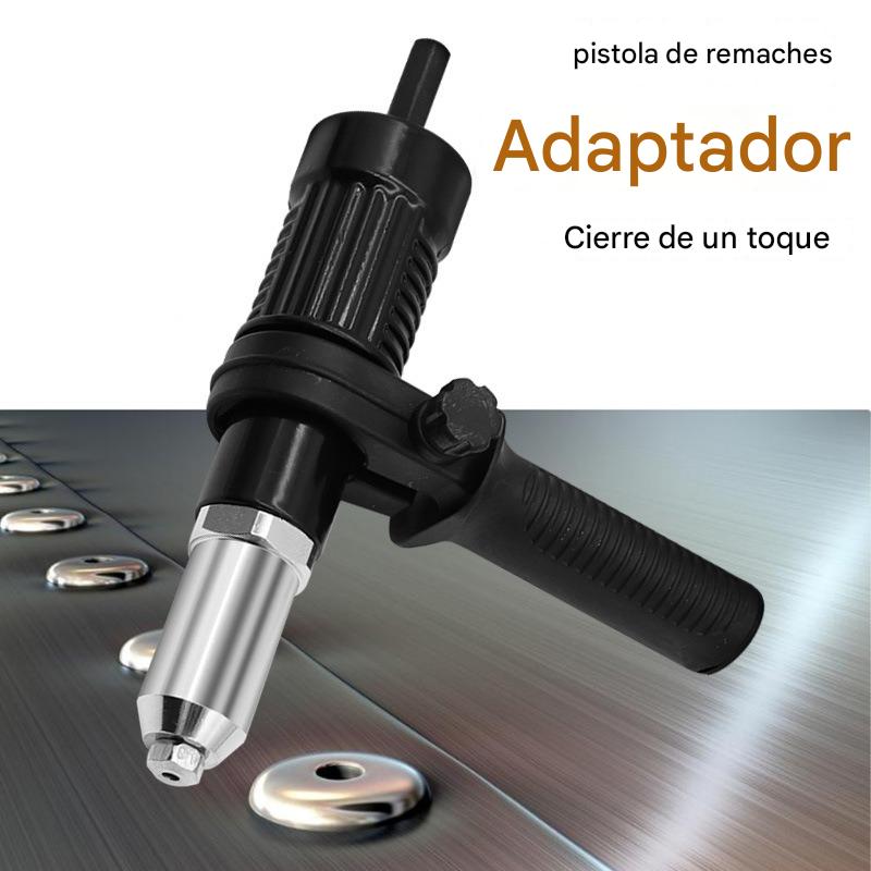 RivAdapt™ Convierte Tu Taladro En Una Potente Remachadora Profesional. Compatible Con Remaches De Diferentes Tamaños
