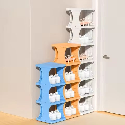 ZapatoRack™ Modular Organiza Hasta 15 Pares de Zapatos sin Ocupar Espacio Extra