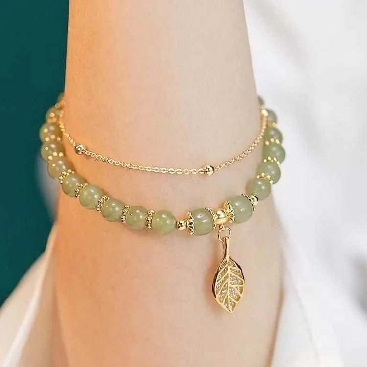Pulsera de Jade mejora la abundancia y relaciones