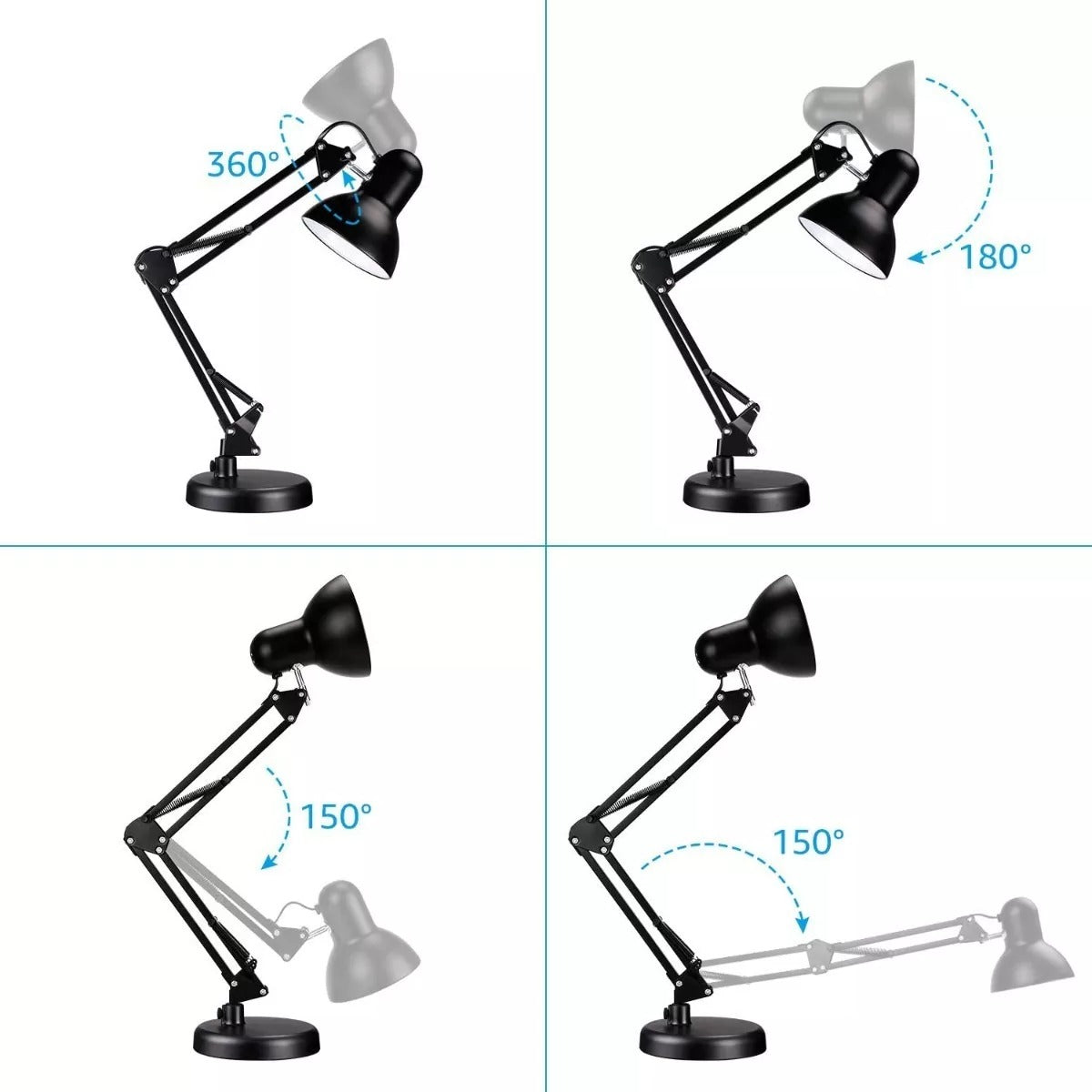 PixLamp® Lampara Flexible Multifuncional en acero inoxidable
