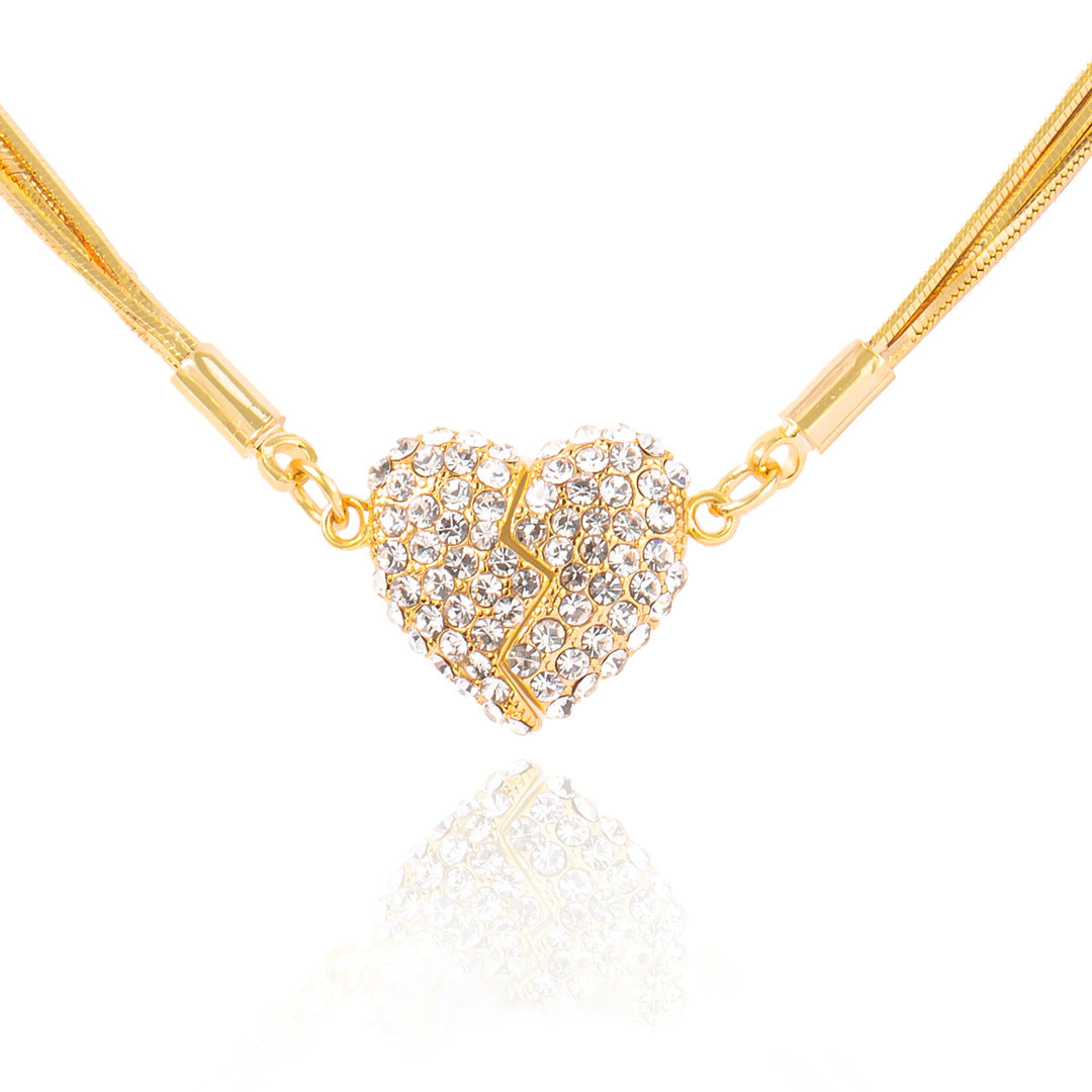 Collar de amor de atracción magnética hipoalergénico