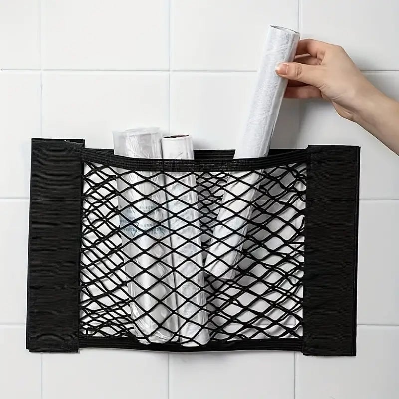 PACK 3 Bolsas de Malla para Almacenamiento de Bolsas de Plástico