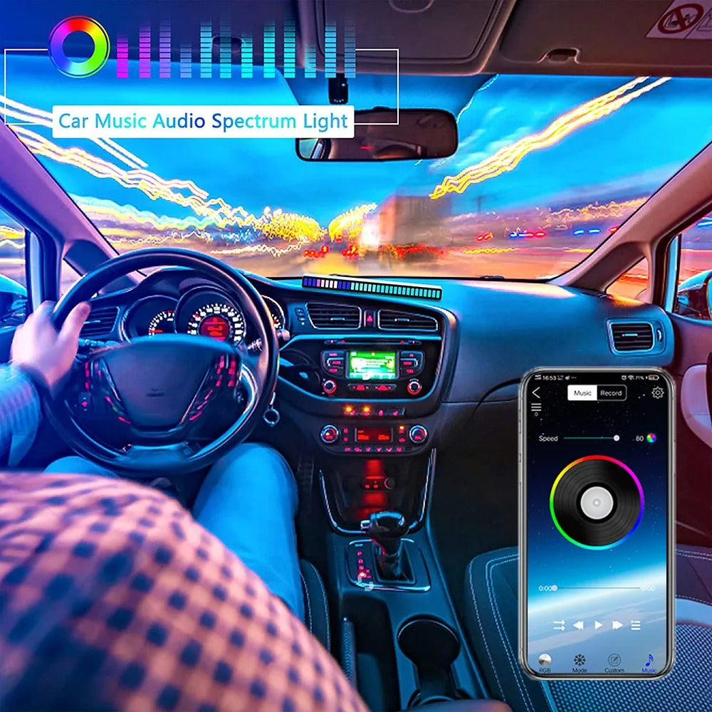 Equalizer™ Barra de lujo original para sonido de carro