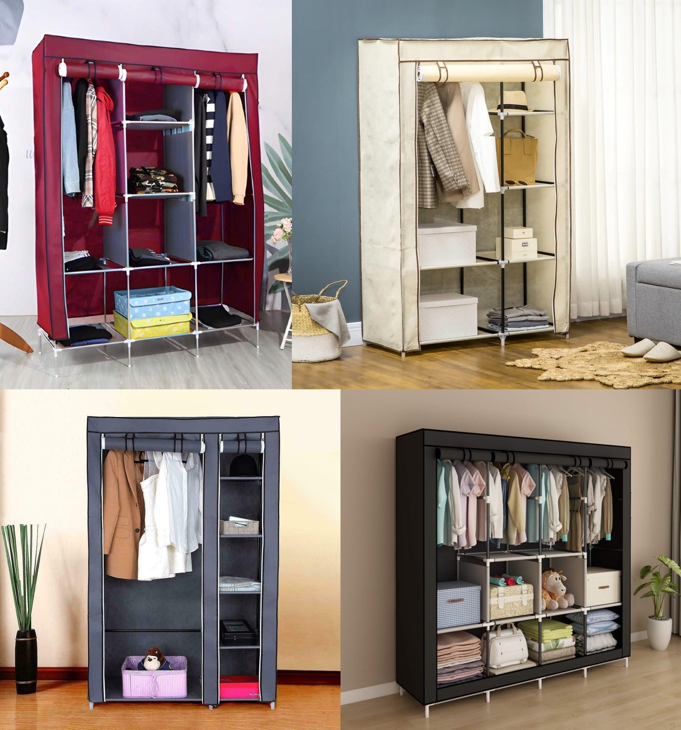 Closet portátil AMPLIO Y ELEGANTE + Envío Gratis