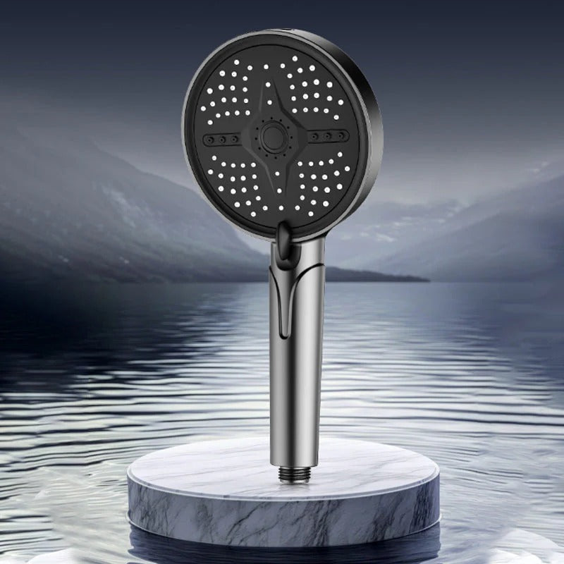 ZenShower™ con AquaPulse™ Technology 5 modos diseñados para relajarte y ahorrar agua al mismo tiempo.