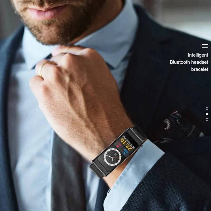 SmartTwin™ – Reloj Inteligente Con Audífono Bluetooth Integrado 2 En 1
