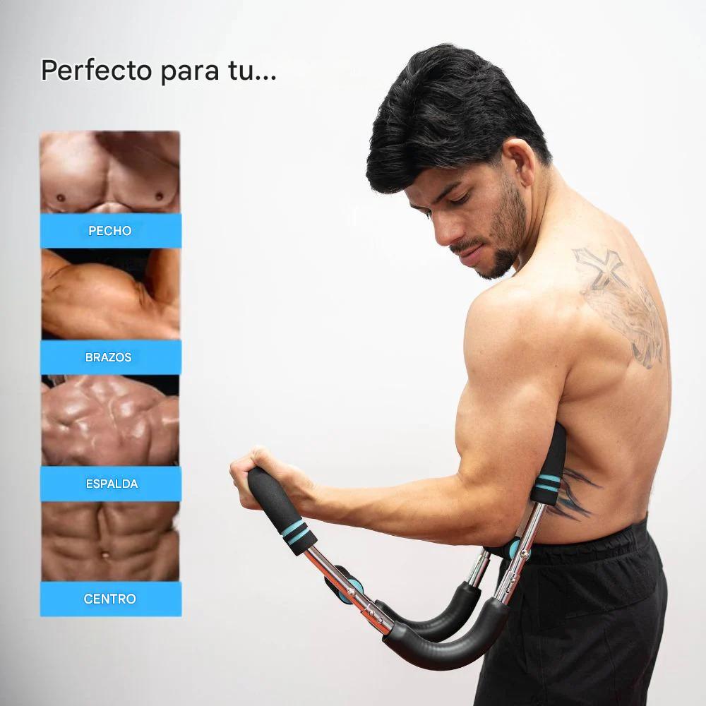 Mr Sculpt™ Gorilla Bar – Barra De Resistencia De Alta Potencia Para Pecho, Brazos Y Espalda