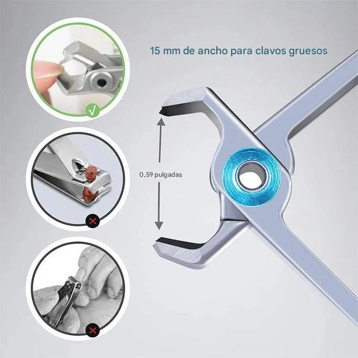 Corta Uñas Ultra‑Sharp – Fabricado en Acero al Carbono, Ultra Resistente.