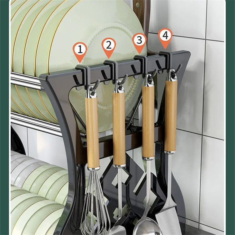 AquaGleam® Escurridor Elegante