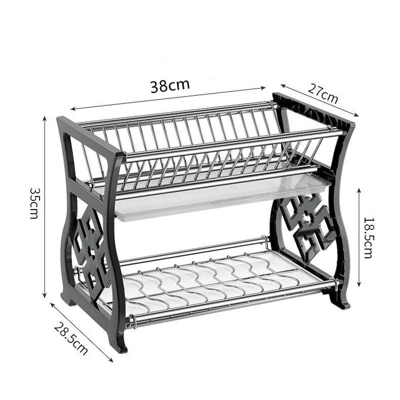 AquaGleam® Escurridor Elegante