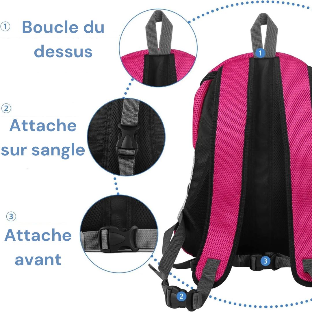 CaniComfy™ Bolso de seguridad para mascotas transpirable