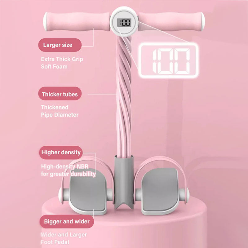 Cuerda de resistencia multifuncional Inteligente con pedal de tracción