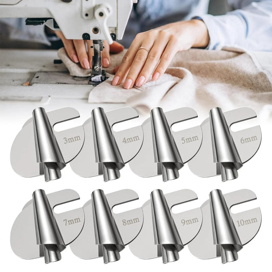Kit de 8 Prensatelas para Dobladillo Enrollado para Máquina de Coser