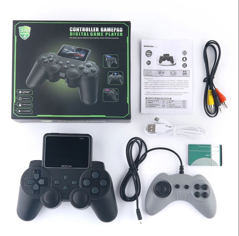 Consola portatil 500 JUEGOS para 2 jugadores + Envío gratis