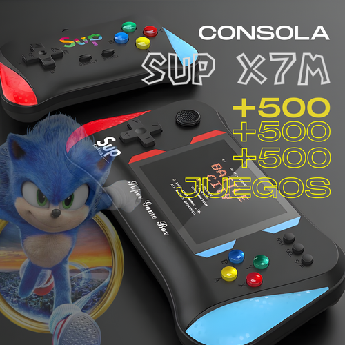 Consola portable RETRO X7M SUP para dos jugadores + Envío gratis