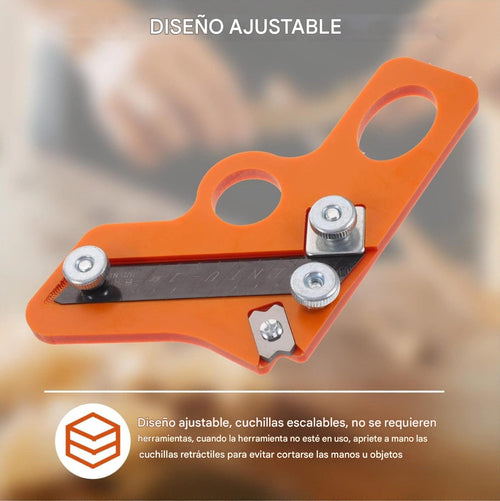 EdgePro™  Cortador Cepillo Banda Fórmica Perfilador Cantos Tapacantos