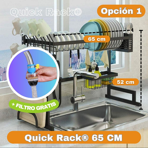 Quick Rack® + Filtro Purificador de agua | Calidad mejorada